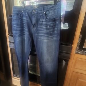 7 For All Man Kind Blue Jeans